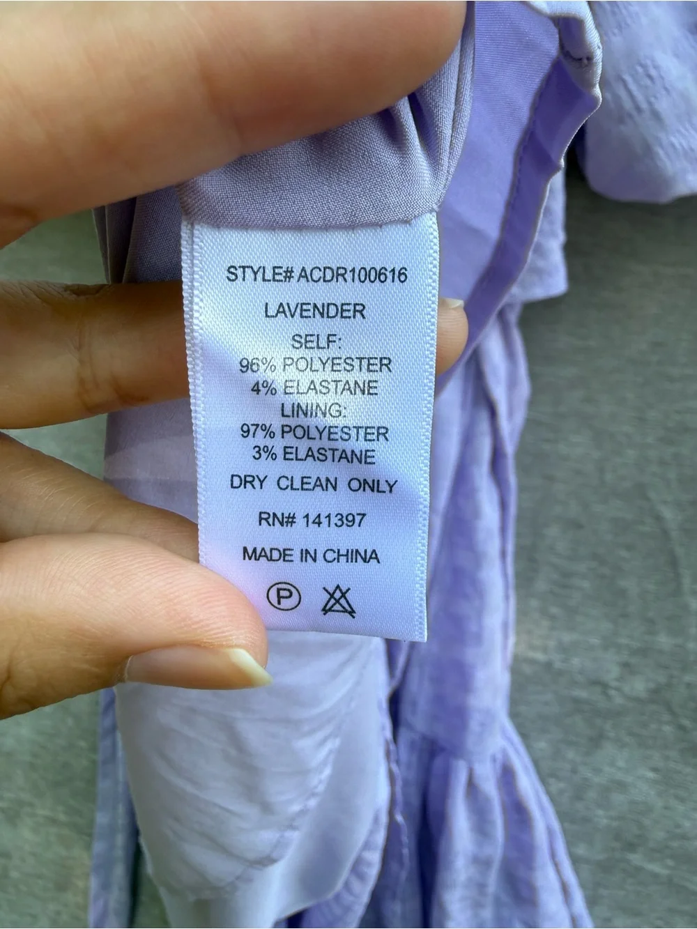 ASTR The Label Lavender Puff Sleeve Wrap Midi Dress Smocked Back XS Romantic